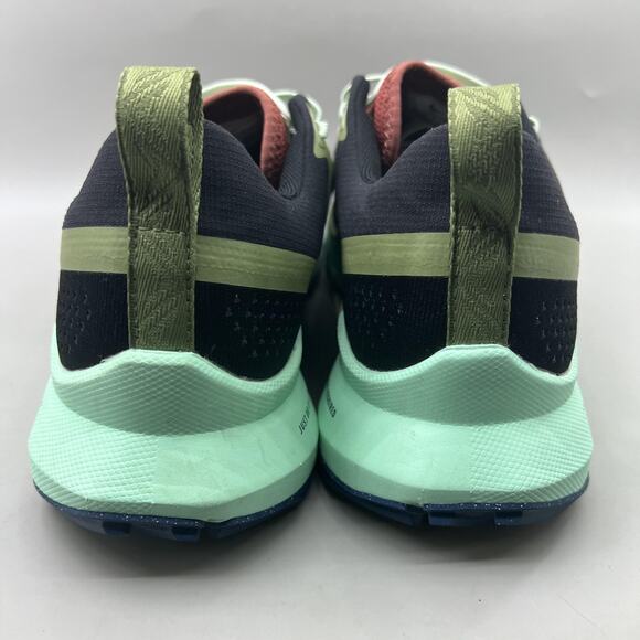 Nike Pegasus Trail 4 Running Shoes Men Size 11 Black Green Comfort Low Sneakers - Picture 4 of 8